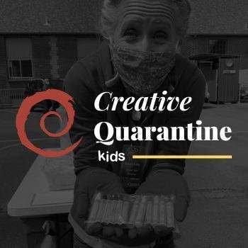 Creative Quarantine Kids Logo