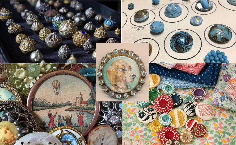 Escape to the Past Through Buttons & Fashions 1